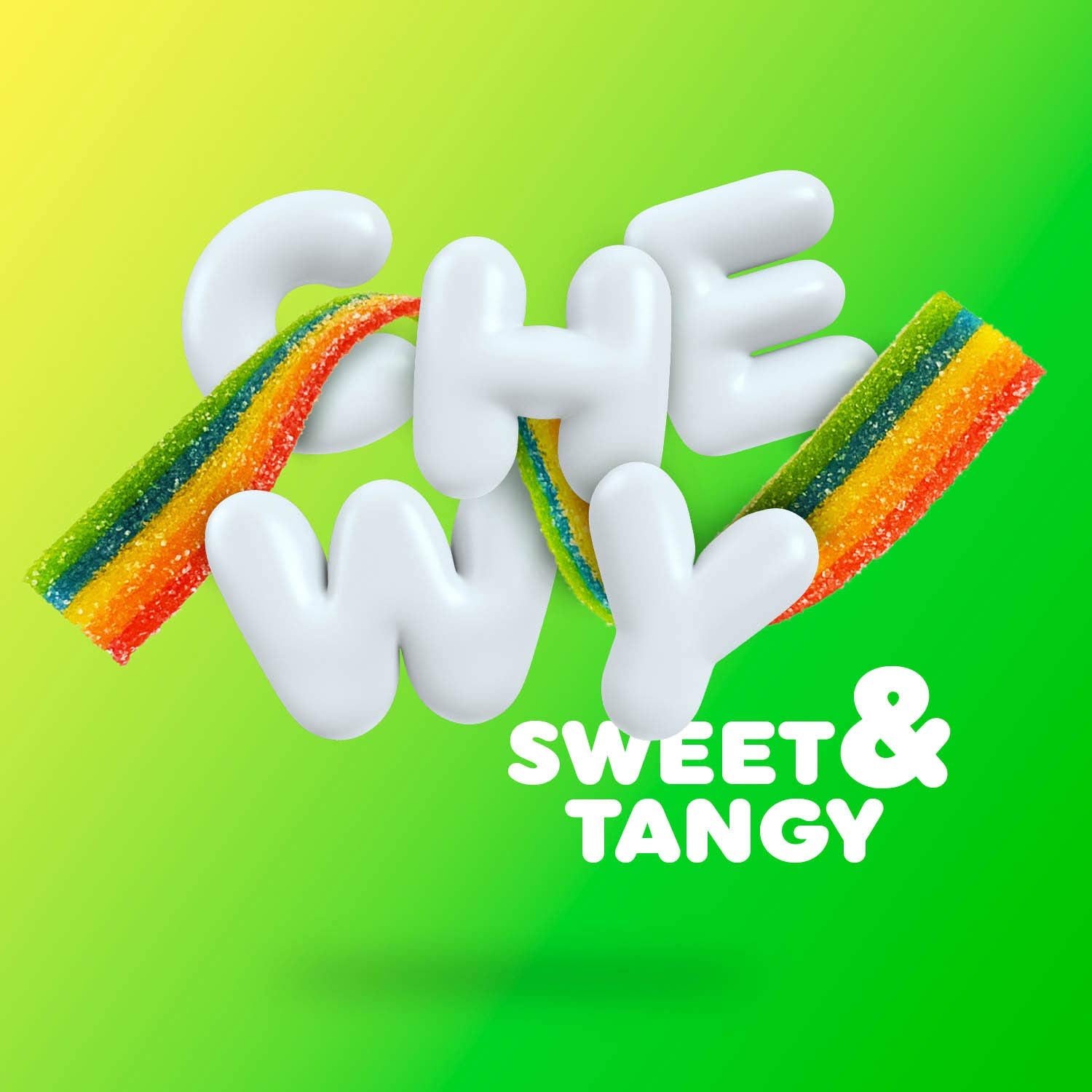 Xtremes Belts Sweetly Sour Candy, Rainbow Berry, Non-Melting, Bulk Party Bag, 2 Oz (Pack of 18)