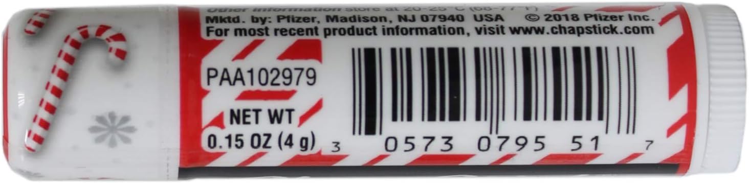 Candy Cane, 0.15Oz (Pack of 3)