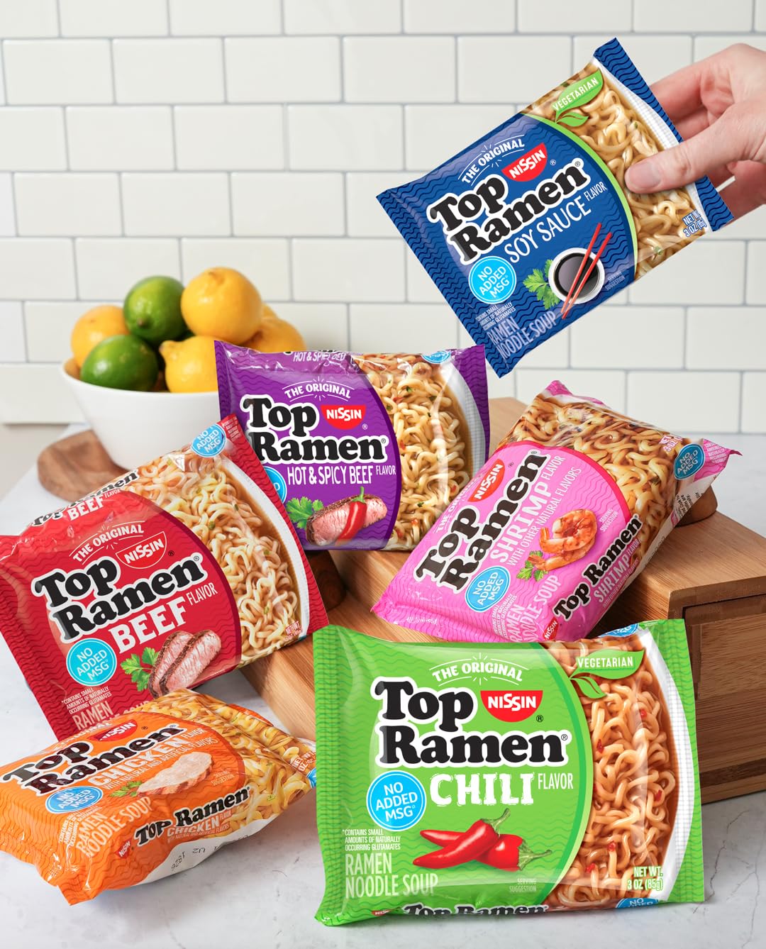 Top Ramen Noodle Soup, Chicken, 3 Ounce (Pack of 24)