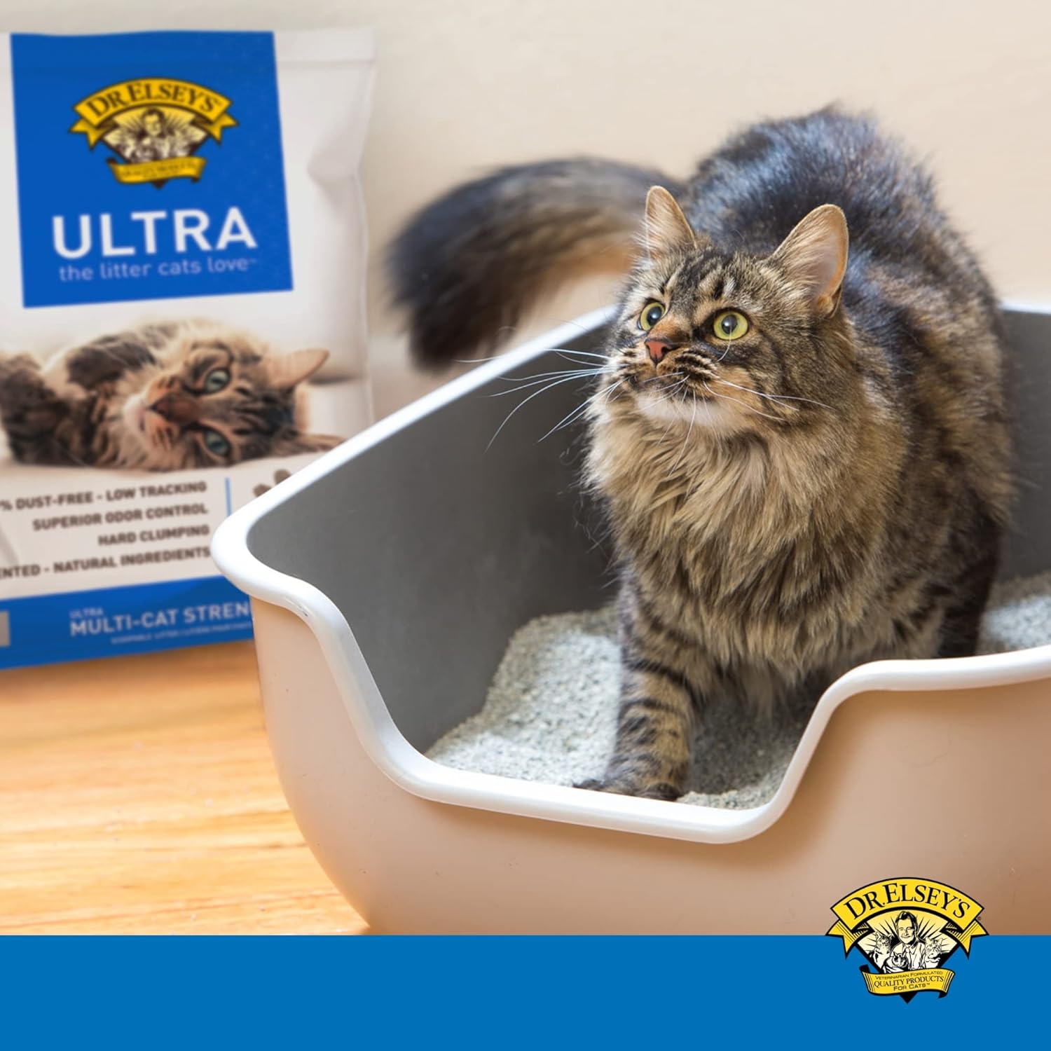 Ultra Unscented Clumping Clay Cat Litter 40 Lb. Bag