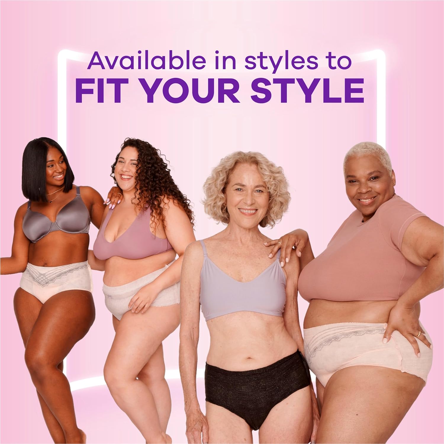 Discreet Sensitive, Incontinence & Postpartum Underwear for Women, Maximum plus Protection, Small/Medium, 28 Count