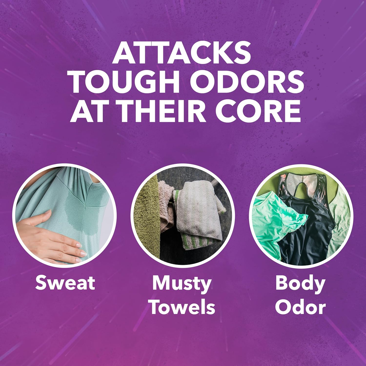 Odor Blasters Odor and Stain Remover Laundry Booster Liquid, 50 Fl Oz