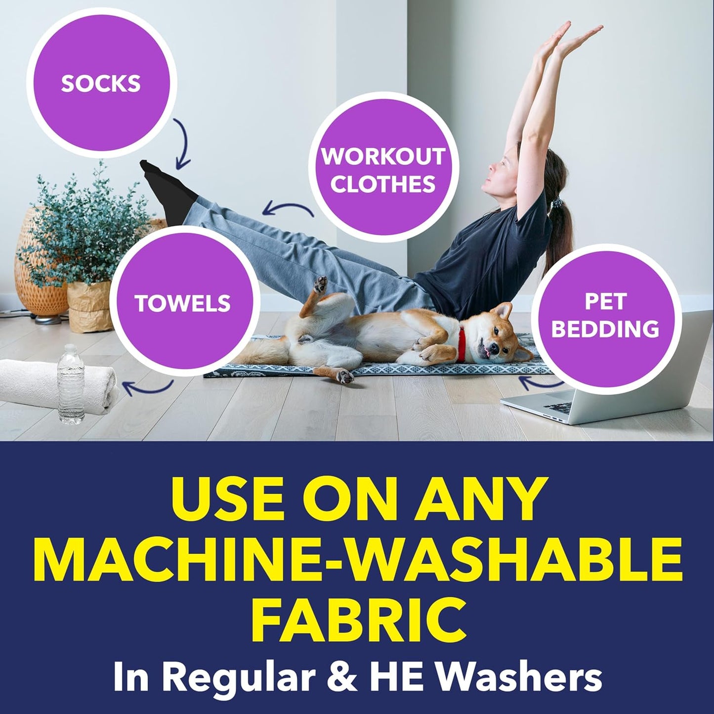 Odor Blasters Odor and Stain Remover Laundry Booster Liquid, 50 Fl Oz