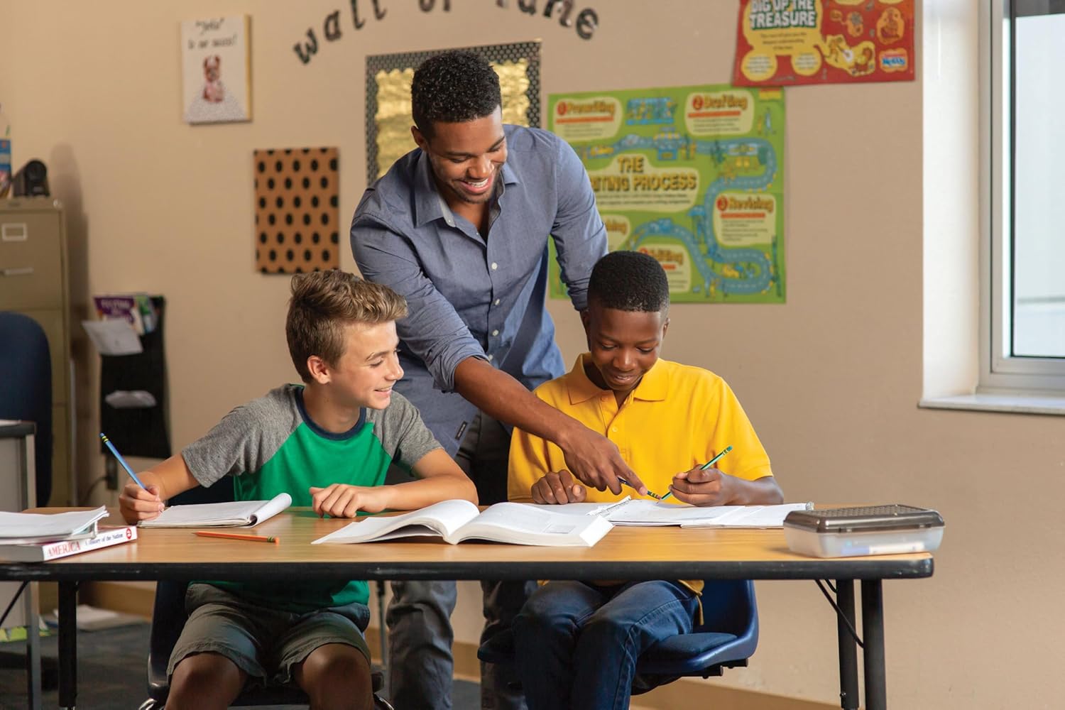 X13910 Striped Wood-Cased Pencils, 2 HB Soft, Pre-Sharpened, 10 Count, Assorted Colors