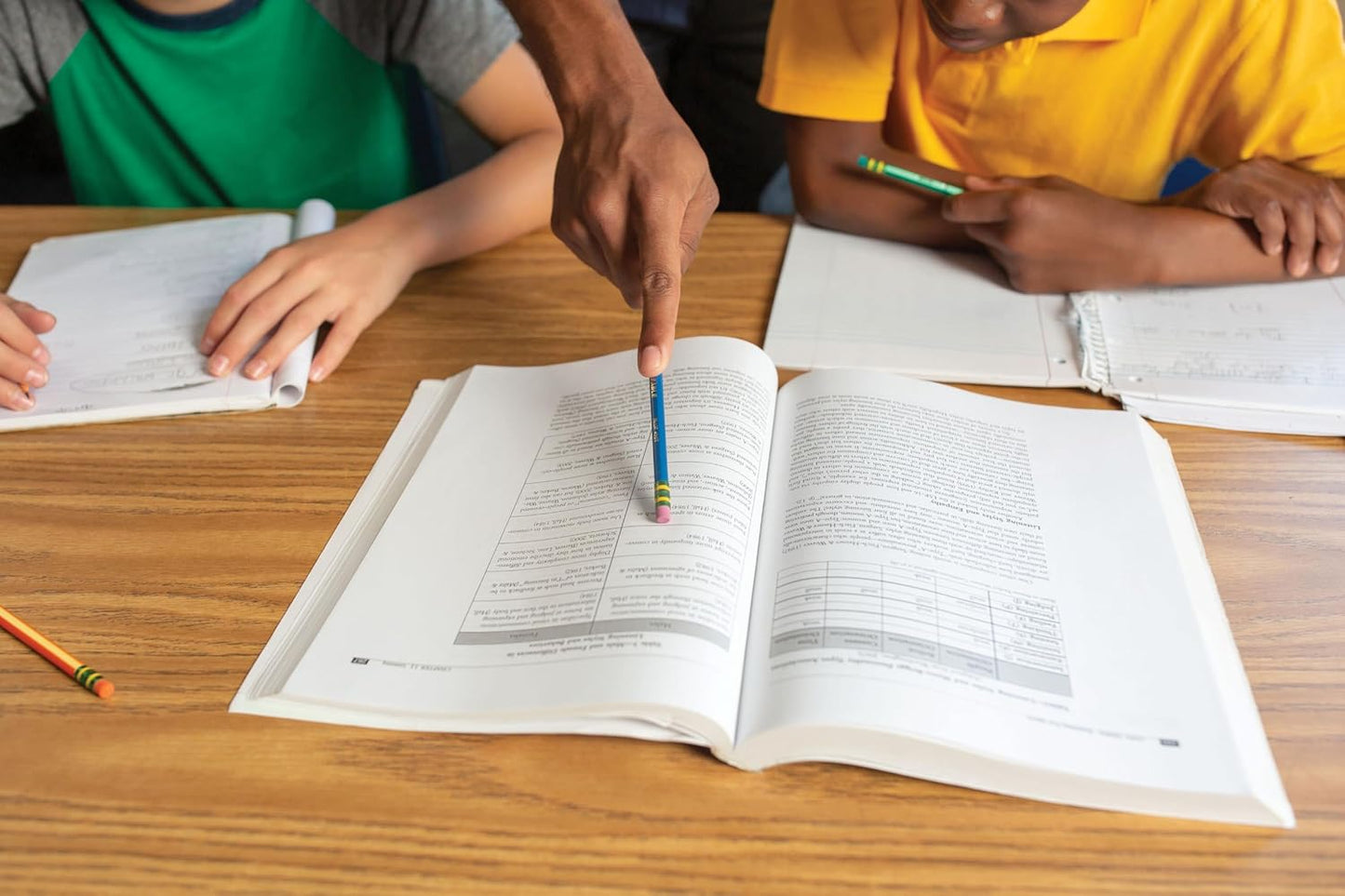 X13910 Striped Wood-Cased Pencils, 2 HB Soft, Pre-Sharpened, 10 Count, Assorted Colors