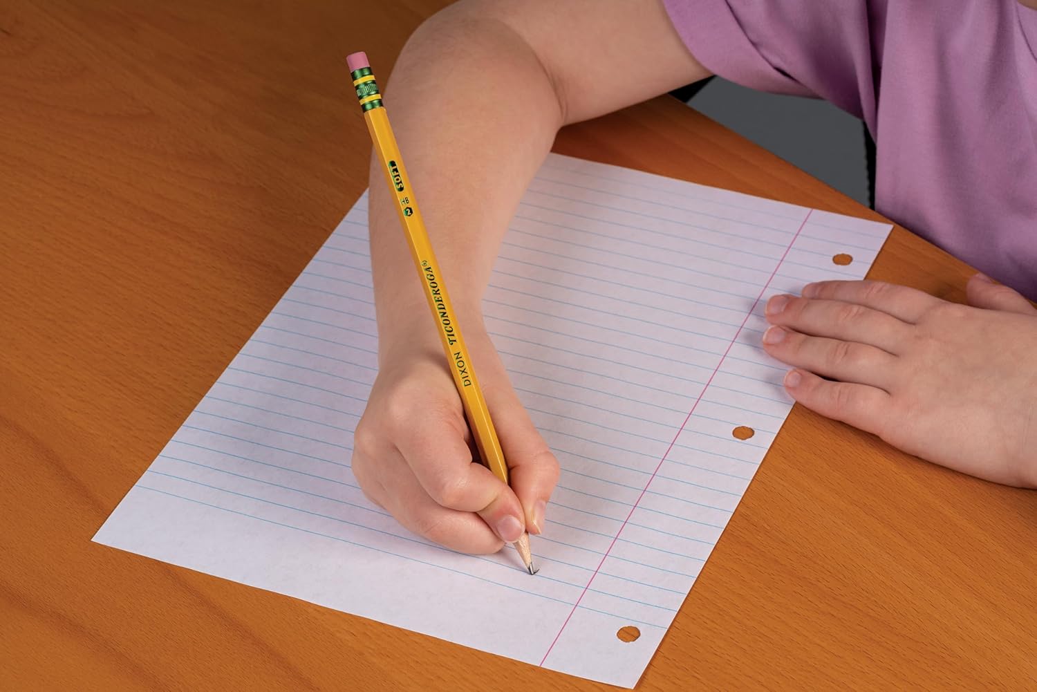 Wood-Cased Pencils, Pre-Sharpened, #2 HB Soft, Yellow, 30 Count