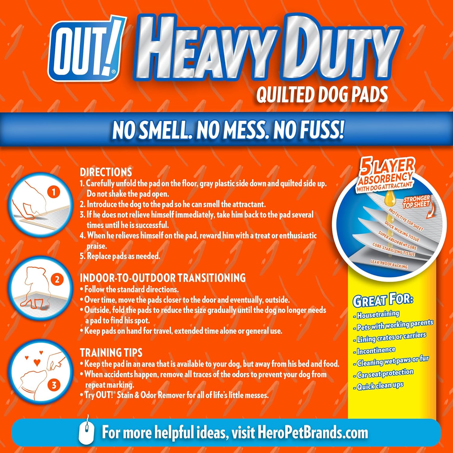 Petcare Puppy Pads XXL, Heavy Duty, Leak Proof Pee Pads for Dogs, Potty Training & Housebreaking, Puppy Essentials (26"X30", 30 Count)