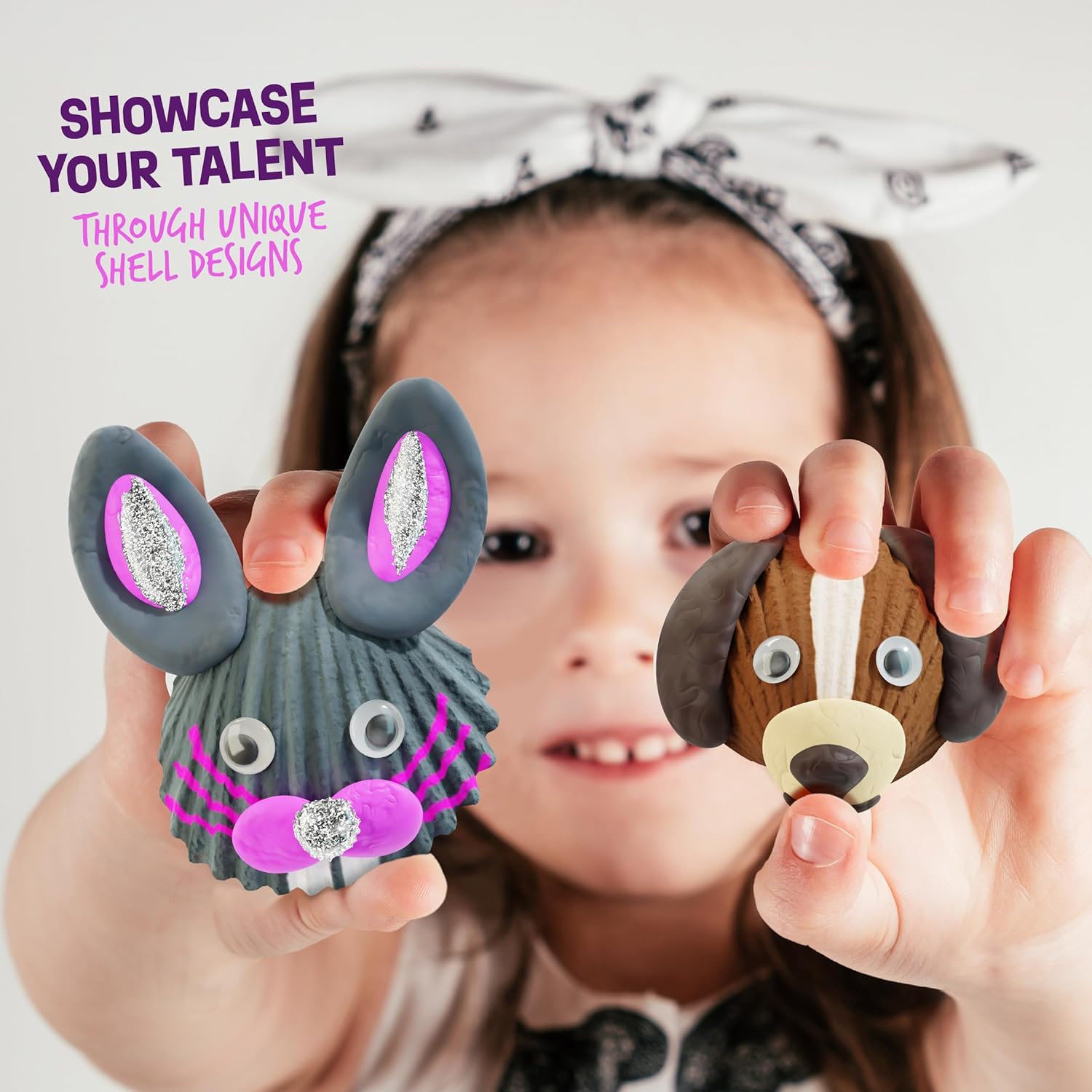 Kids Sea Shell Painting Kit - Arts & Crafts Gifts for Boys and Girls - Craft Activities Kits - Creative Art Activity Gift Toys for Age 6, 7, 8, 9, 10, 11 & 12 Year Old 8-12