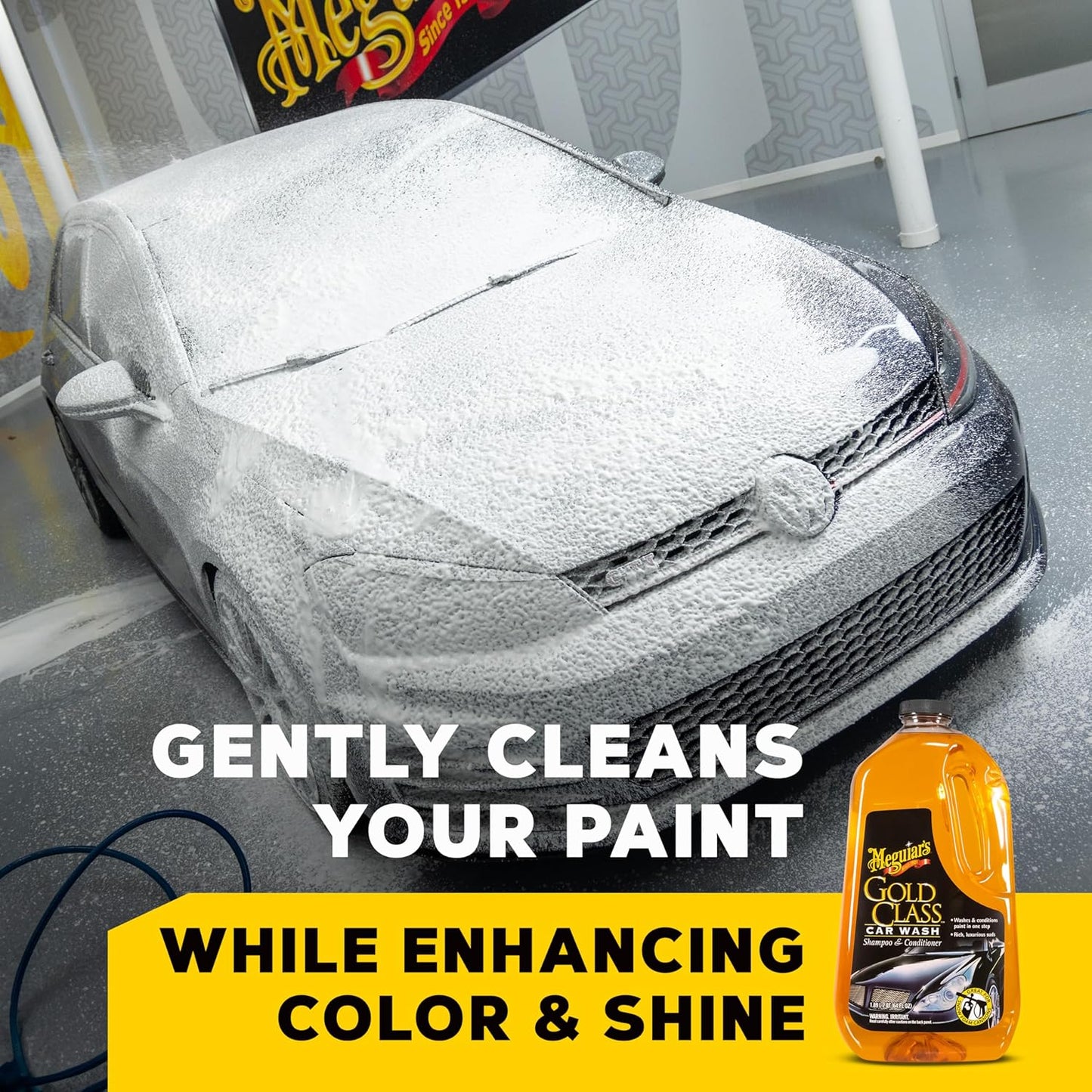 Gold Class Car Wash - Get Professional Results in a Foam Cannon or as a Bucket Wash - Get a Clean and Glossy Finish That'S Safe for All Paint Types - 64 Oz